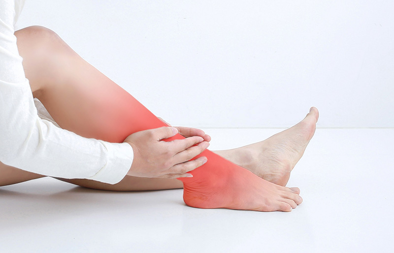 足のむくみ・体重増加