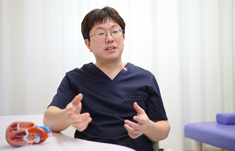 循環器専門医による専門的な治療
